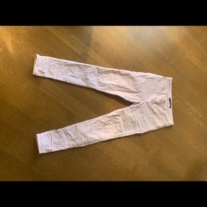 J Brand light pink jean hardly worn
